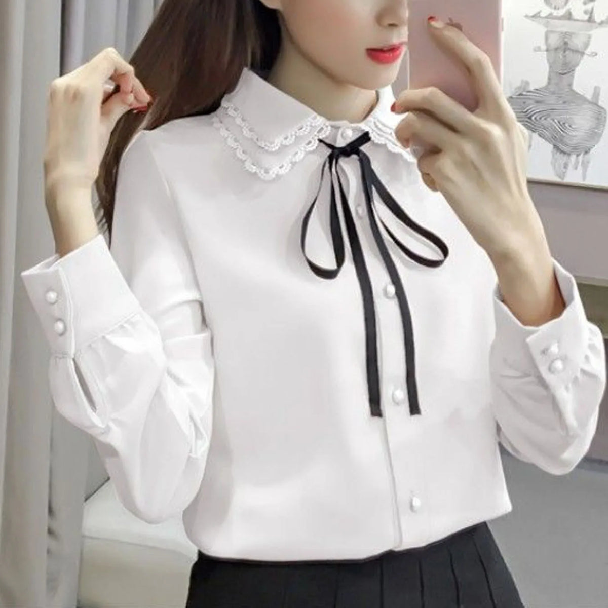 Students Shirt - white - Cowboy Outpost