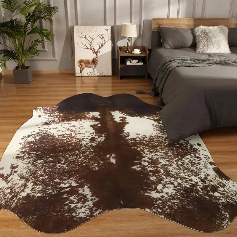 Winter Cowhide Rug - niu 32 - Cowboy Outpost