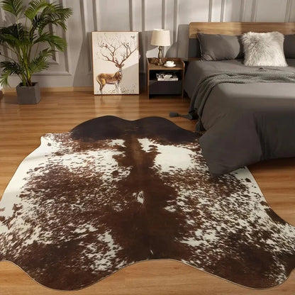 Winter Cowhide Rug - niu 32 - Cowboy Outpost