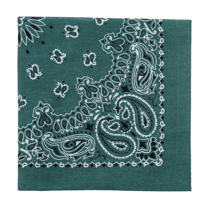 Square Cotton Paisley Bandana - baise - Cowboy Outpost