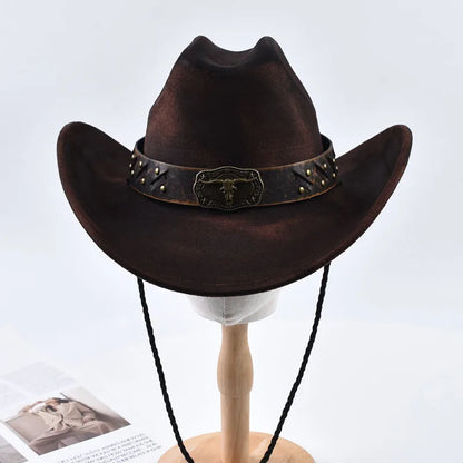 Felt Vintage Cowboy Hat - camel - Cowboy Outpost