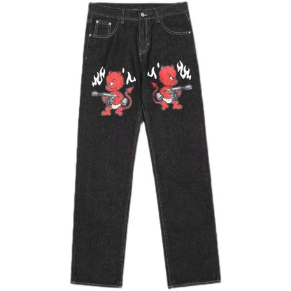 Embroidered Flare Jeans - 4 - Cowboy Outpost