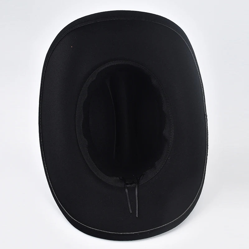 Leather Edge Cowboy Hat - Cowboy Outpost