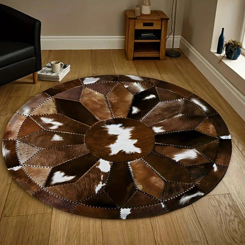 Vikama Cowhide Rug - Cowboy Outpost