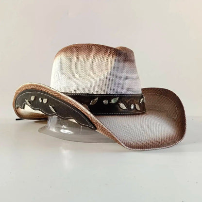 Straw Decal Cowboy Hat - 25 - Cowboy Outpost