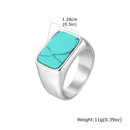Waterproof Turquoise Ring - Cowboy Outpost
