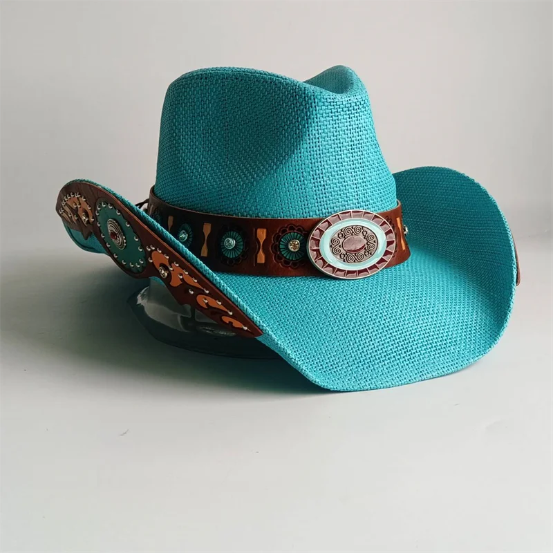 Straw Decal Cowboy Hat - 19 - Cowboy Outpost