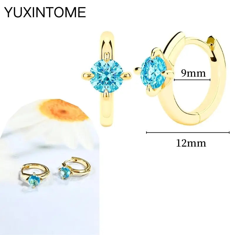 Turquoise Silver Earrings - Cowboy Outpost