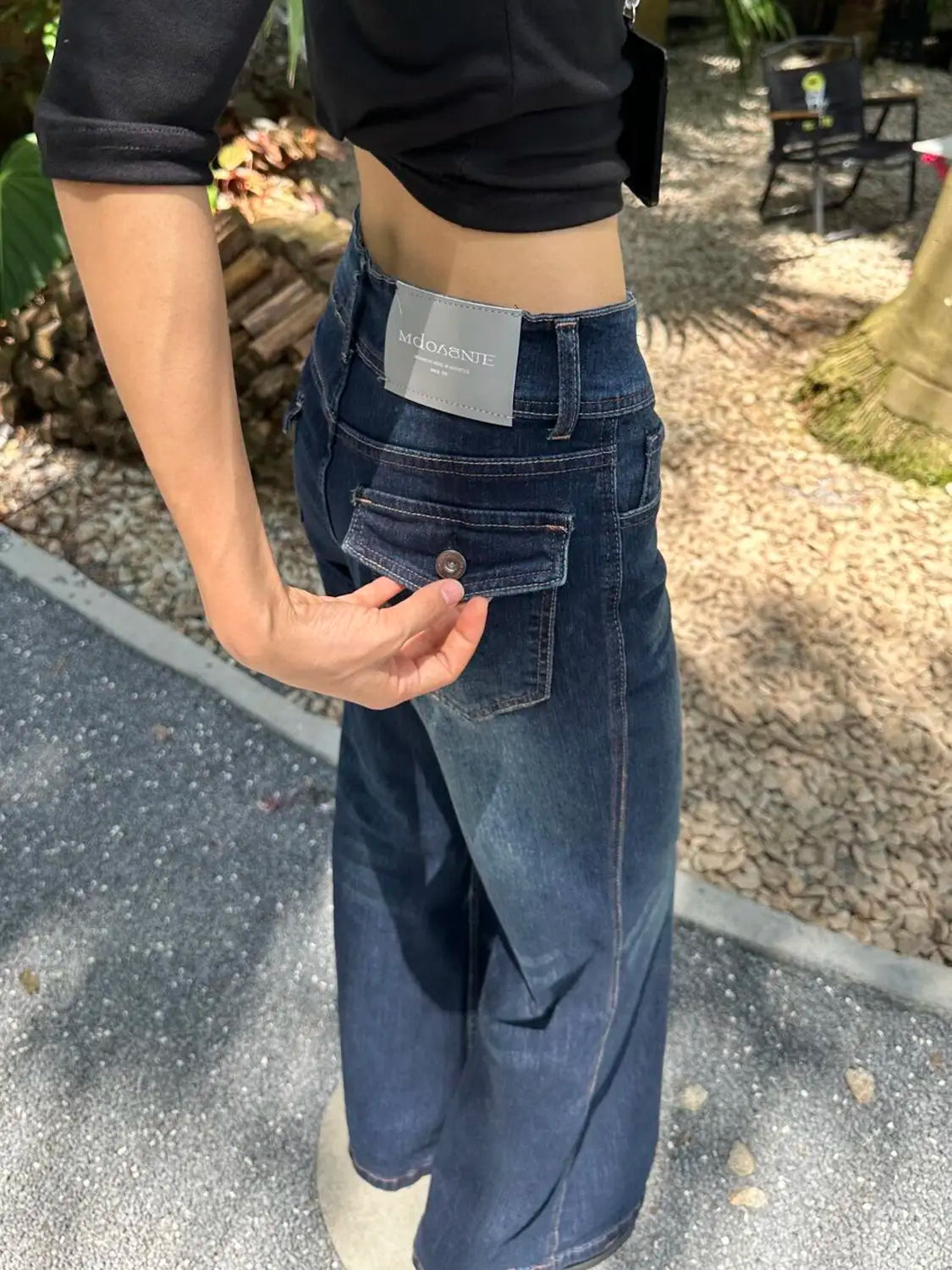 Vintage Jeans - Dark blue - Dark blue - Cowboy Outpost