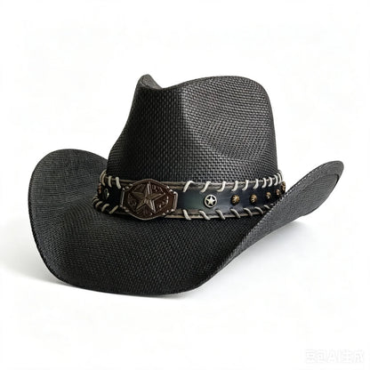 Straw Decal Cowboy Hat - Cowboy Outpost