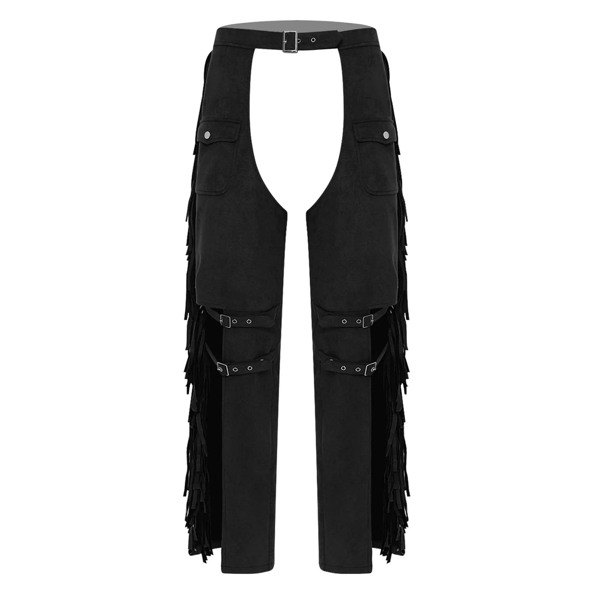 Suede Halloween Chaps - Brown - Cowboy Outpost