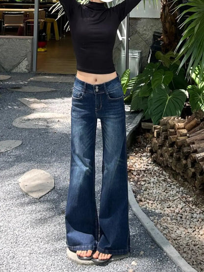 Vintage Jeans - Dark blue - Dark blue - Cowboy Outpost