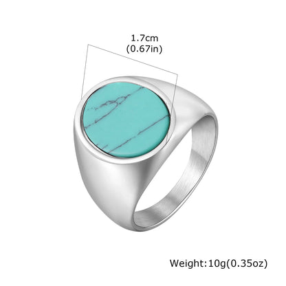 Waterproof Turquoise Ring - Cowboy Outpost
