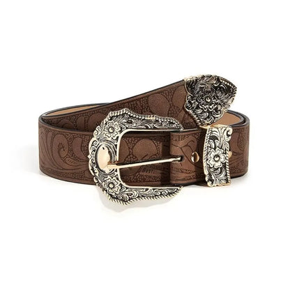 Leather Luxury Belt - Cowboy Outpost
