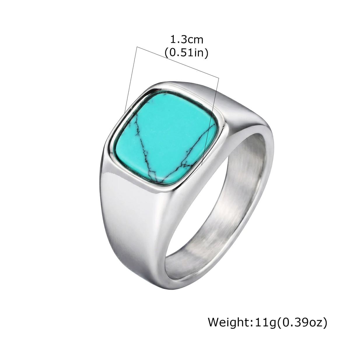 Waterproof Turquoise Ring - Cowboy Outpost