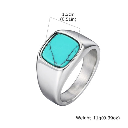 Waterproof Turquoise Ring - Cowboy Outpost