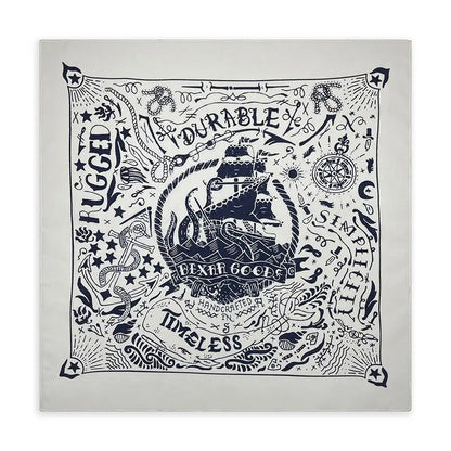 Cotton Nautical Bandana - Cowboy Outpost