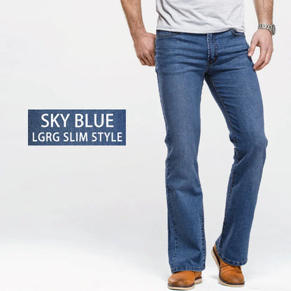 Jeans - Stretch Classic Blue - Stretch Deep Blue - Cowboy Outpost