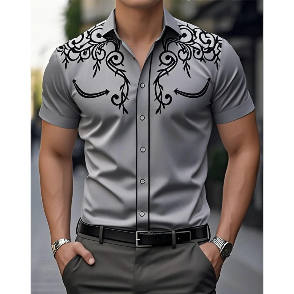 Summer Shirt - CSS004TZ - Cowboy Outpost