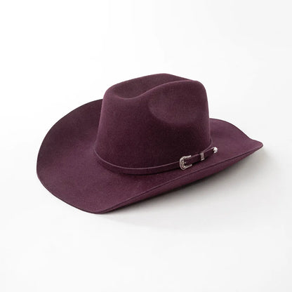 Felt Wide Brim Cowboy Hat - Lemon yellow - Cowboy Outpost