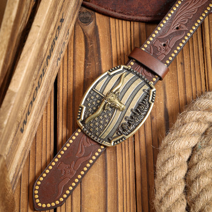 Denim Suitable Belt - Cowboy Outpost