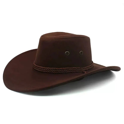 Felt Brown Cowboy Hat - Cowboy Outpost
