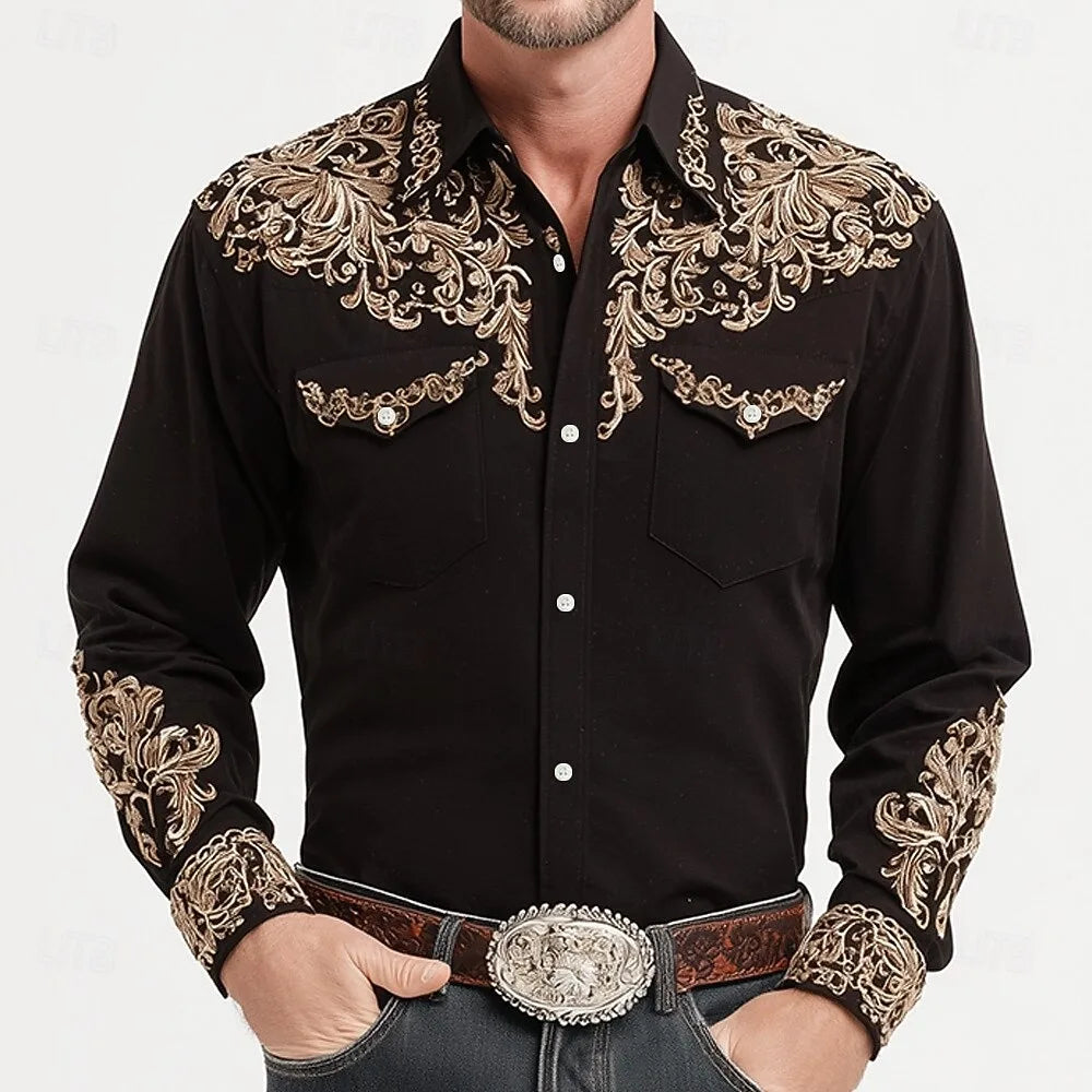 Men’s Western Shirt - JT491 - Cowboy Outpost