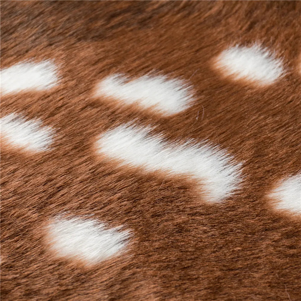 Leather Faux Cowhide Rug - Cowboy Outpost
