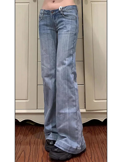 Bootcut Flare Jeans - Blue - Cowboy Outpost