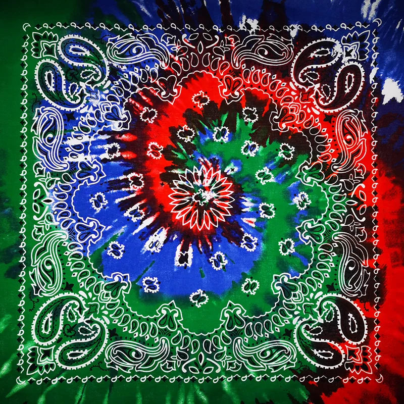 Gradient Cotton Scarf Bandana - Gradient purple - Cowboy Outpost