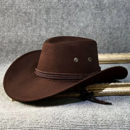 Felt Brown Cowboy Hat - black - Cowboy Outpost
