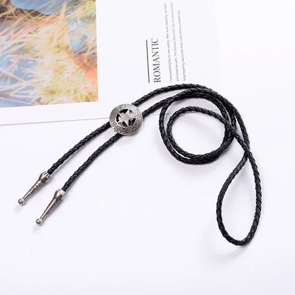 Leather Adjustable Bolo Tie - 3 pcs - Cowboy Outpost