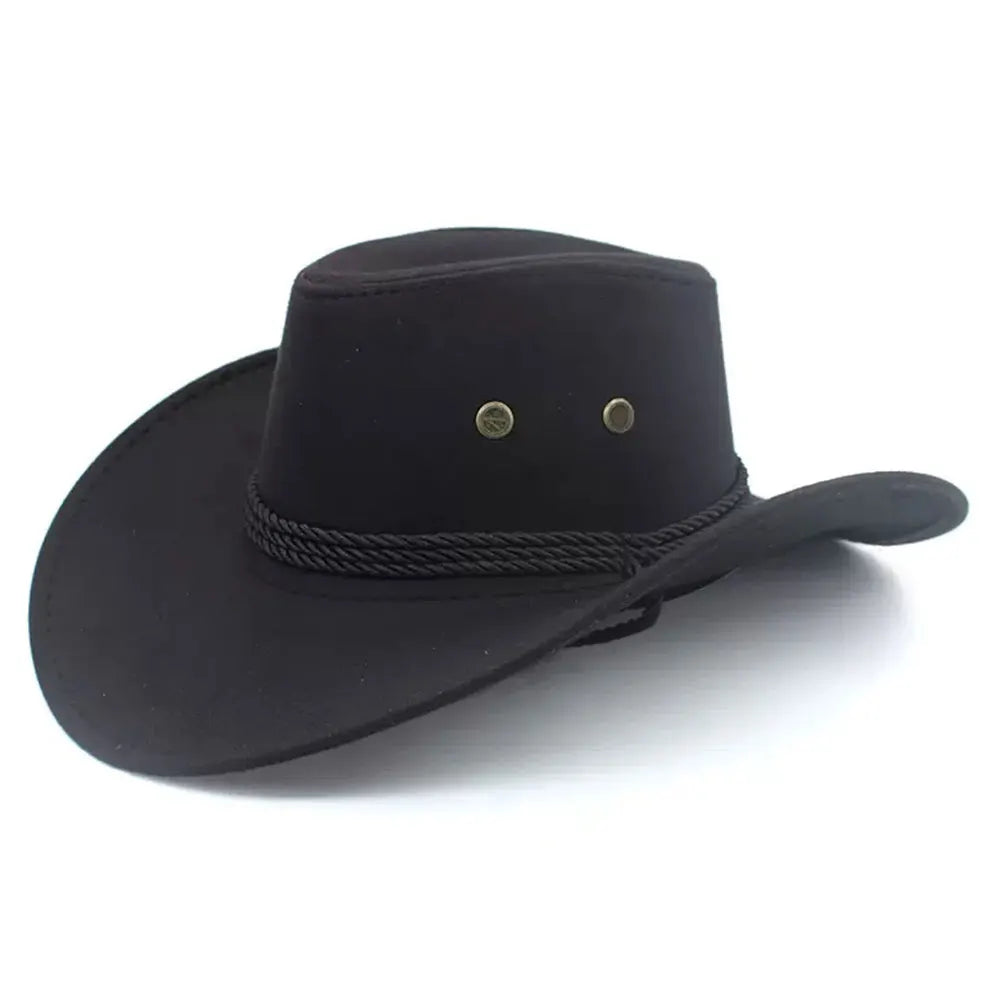 Felt Brown Cowboy Hat - Cowboy Outpost