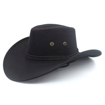 Felt Brown Cowboy Hat - Cowboy Outpost