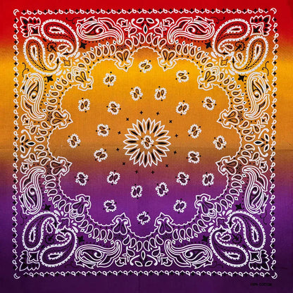 Gradient Cotton Scarf Bandana - Dye 1 - Cowboy Outpost