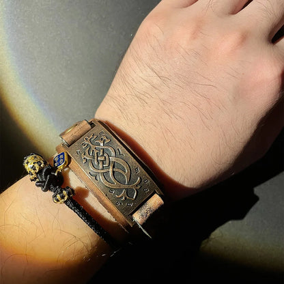Leather Retro Bracelet - Cowboy Outpost