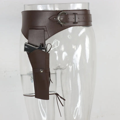 Leather Uyee Belt - StyleB - Cowboy Outpost