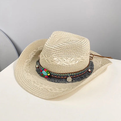 Straw Woven Cowboy Hat - Cowboy Outpost
