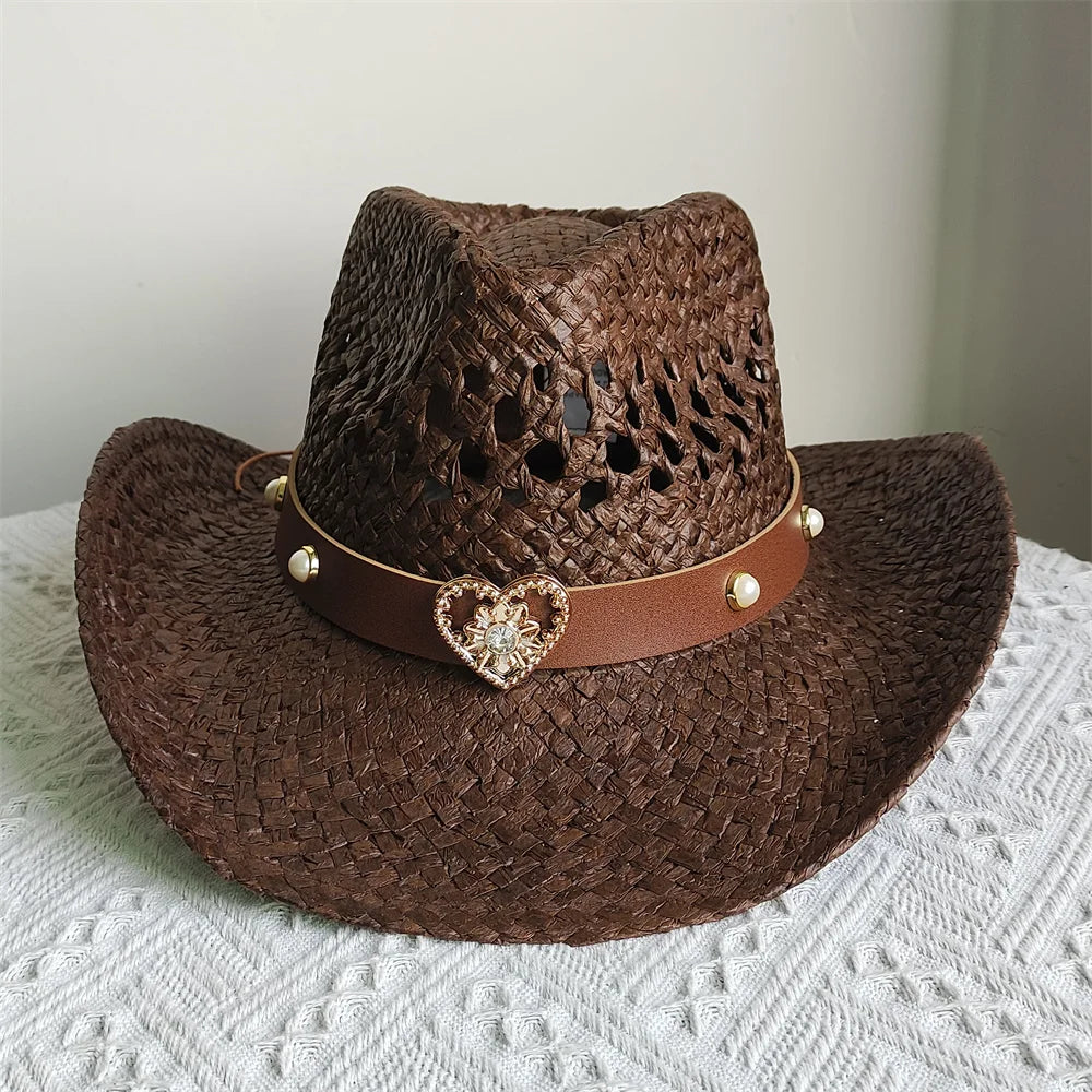 Straw Hollow Cowboy Hat - 08 - Cowboy Outpost