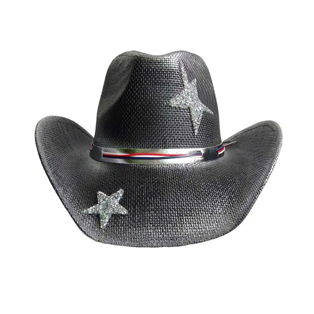 Straw Retro Cowboy Hat - 11 - Cowboy Outpost