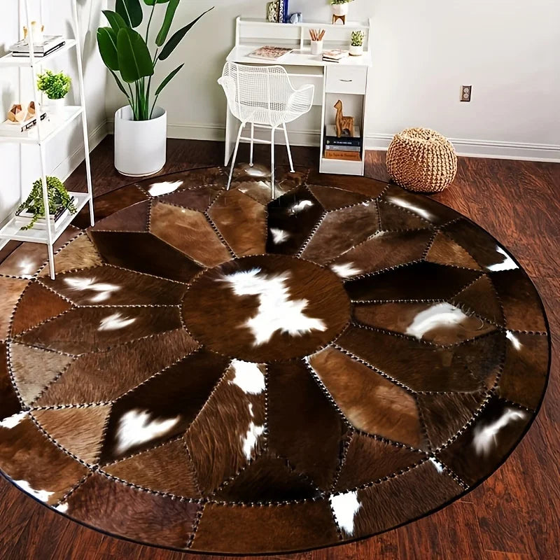 Vikama Cowhide Rug - Cowboy Outpost