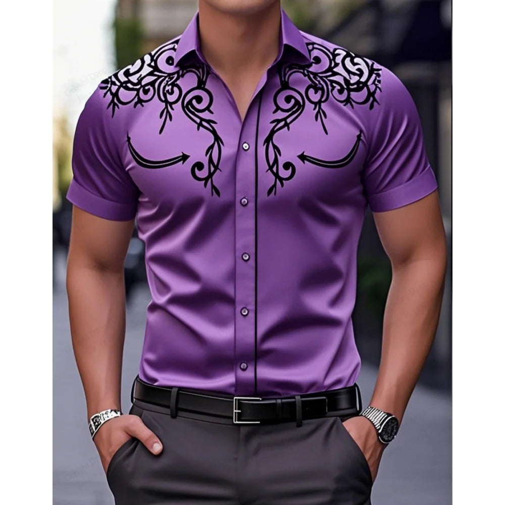 Summer Shirt - CSS004TZ - Cowboy Outpost