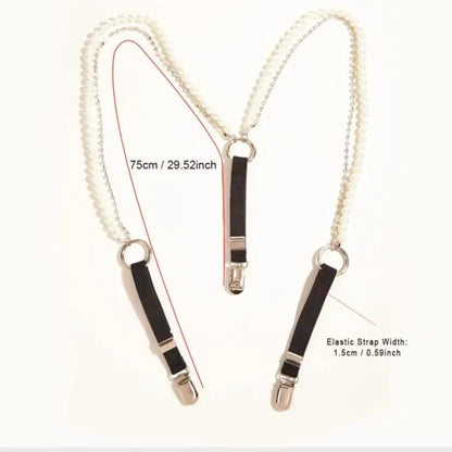 Pearl Elastic Suspenders - Cowboy Outpost