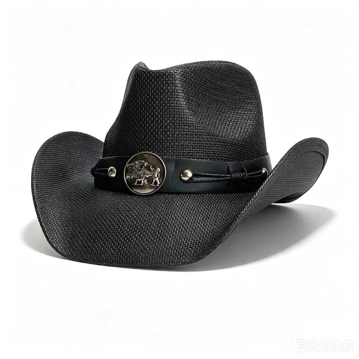Straw Decal Cowboy Hat - 2 - Cowboy Outpost