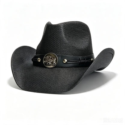 Straw Decal Cowboy Hat - 2 - Cowboy Outpost