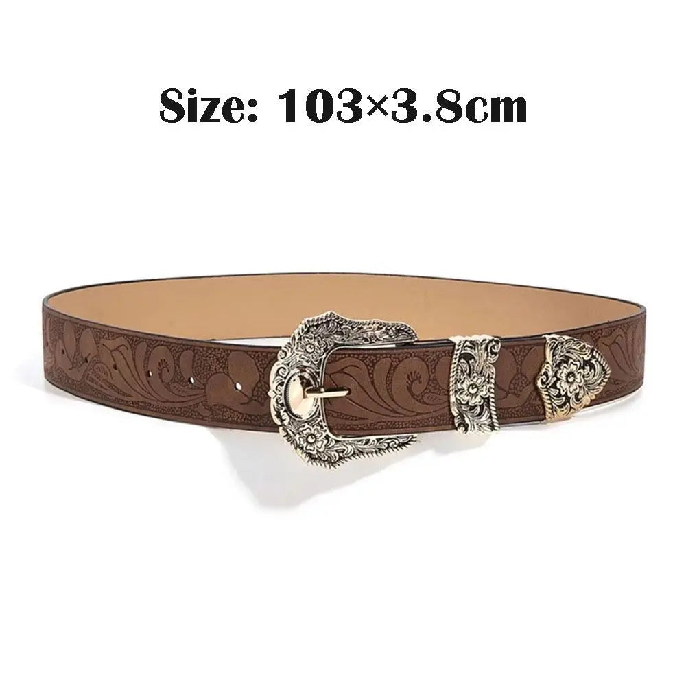 Leather Luxury Belt - Cowboy Outpost