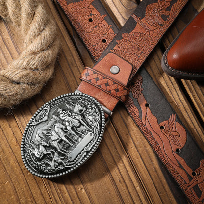 Alloy Buckle Belt - Cowboy Outpost