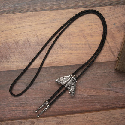 Leather Rechicgu Bolo Tie - 12 - Cowboy Outpost