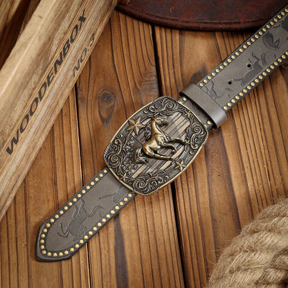 Casual Buckle Belt - Cowboy Outpost