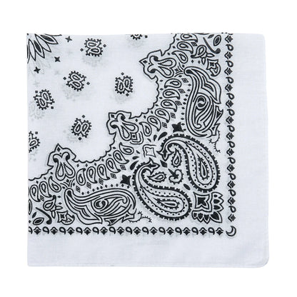 Square Cotton Paisley Bandana - juse - Cowboy Outpost